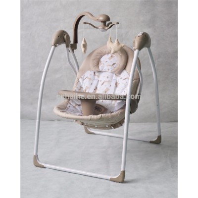 New Baby Automatic Cradle Swing, Electric Baby Swing Colorful Baby Swing