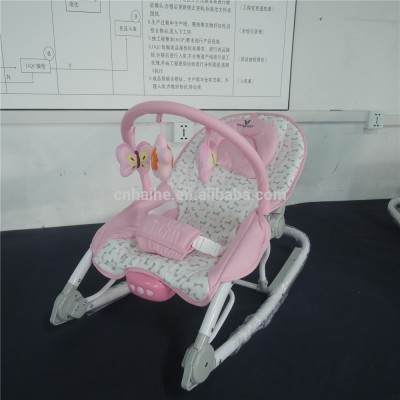 Luxury Aluminum frame folding baby rocker