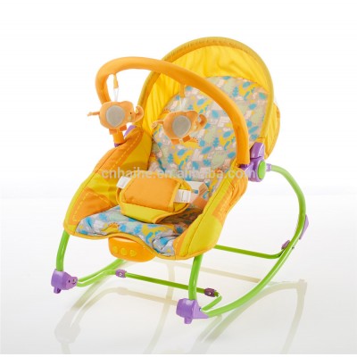 New Infant Bungee Baby Rocker Bouncer Recline Chair